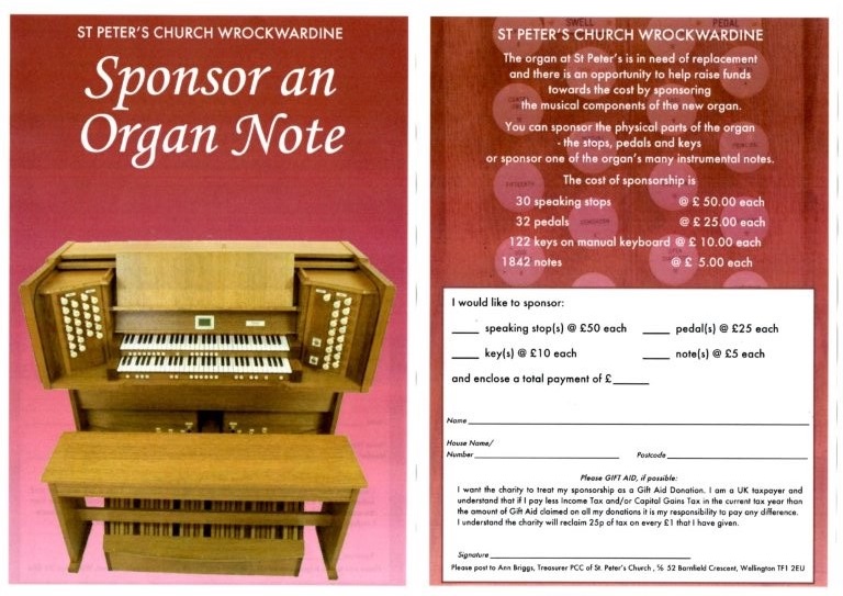 Sponsor an Organ